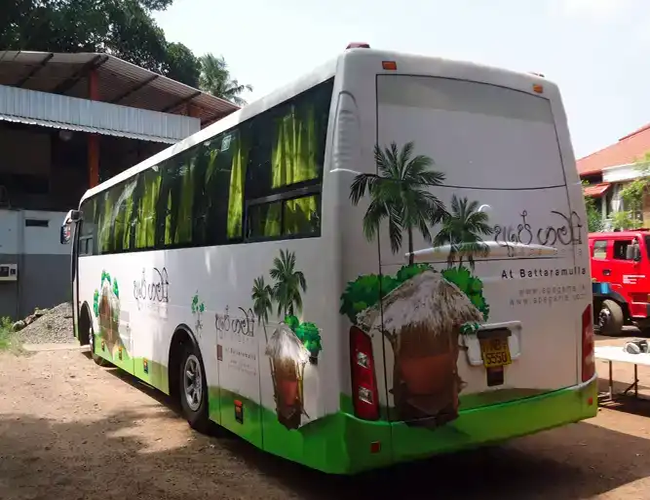 "APE GAMA” BUS BRANDING